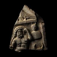 A Carthaginian Limestone Stele Fragment