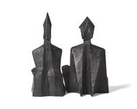 Maquette II Diamond (2 Figures) , conceived 1984