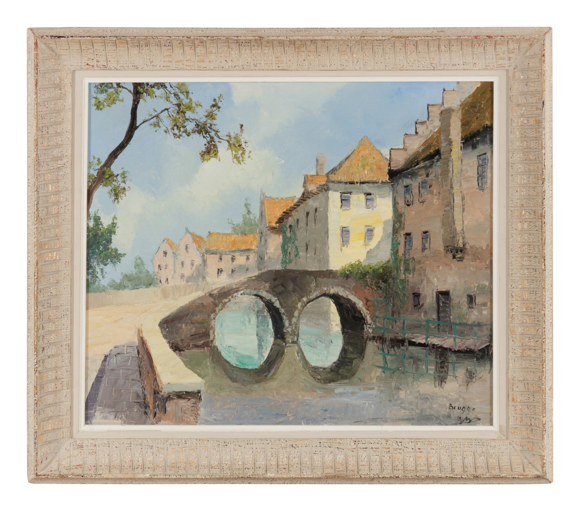 Brugge in Belgium Near the Dutch Frontier
