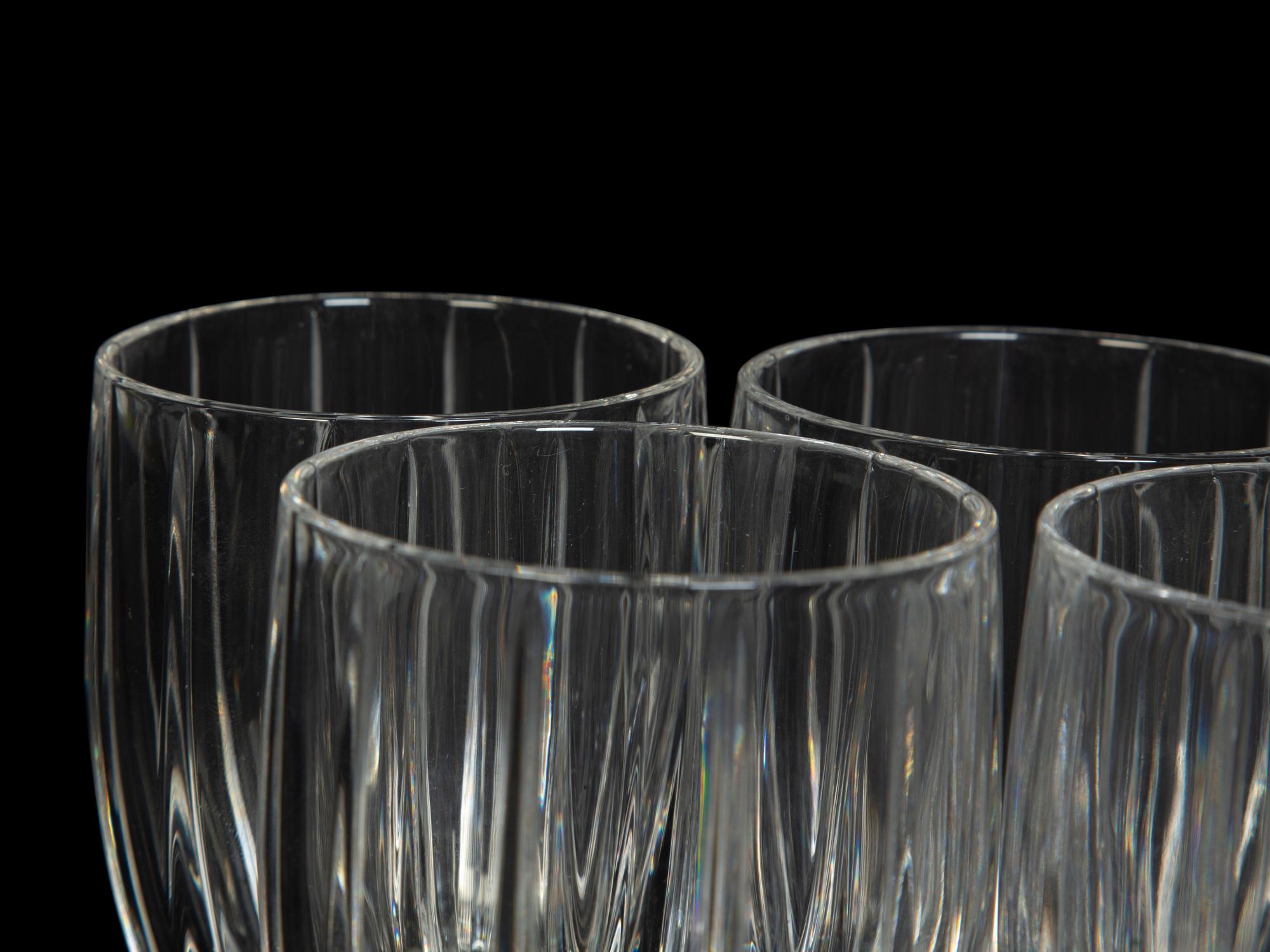 A Set of Nine Waterford Marquis Glasses with Six Others
