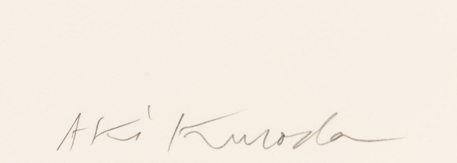 Aki Kuroda (Japanese, b. 1944)
