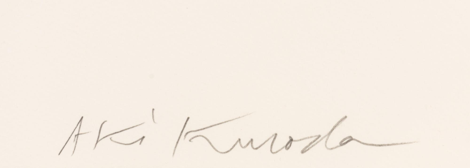 Aki Kuroda (Japanese, b. 1944)