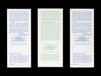 A Group of Three Muhammad Ali Signed Autograph Islamic Pamphlets,