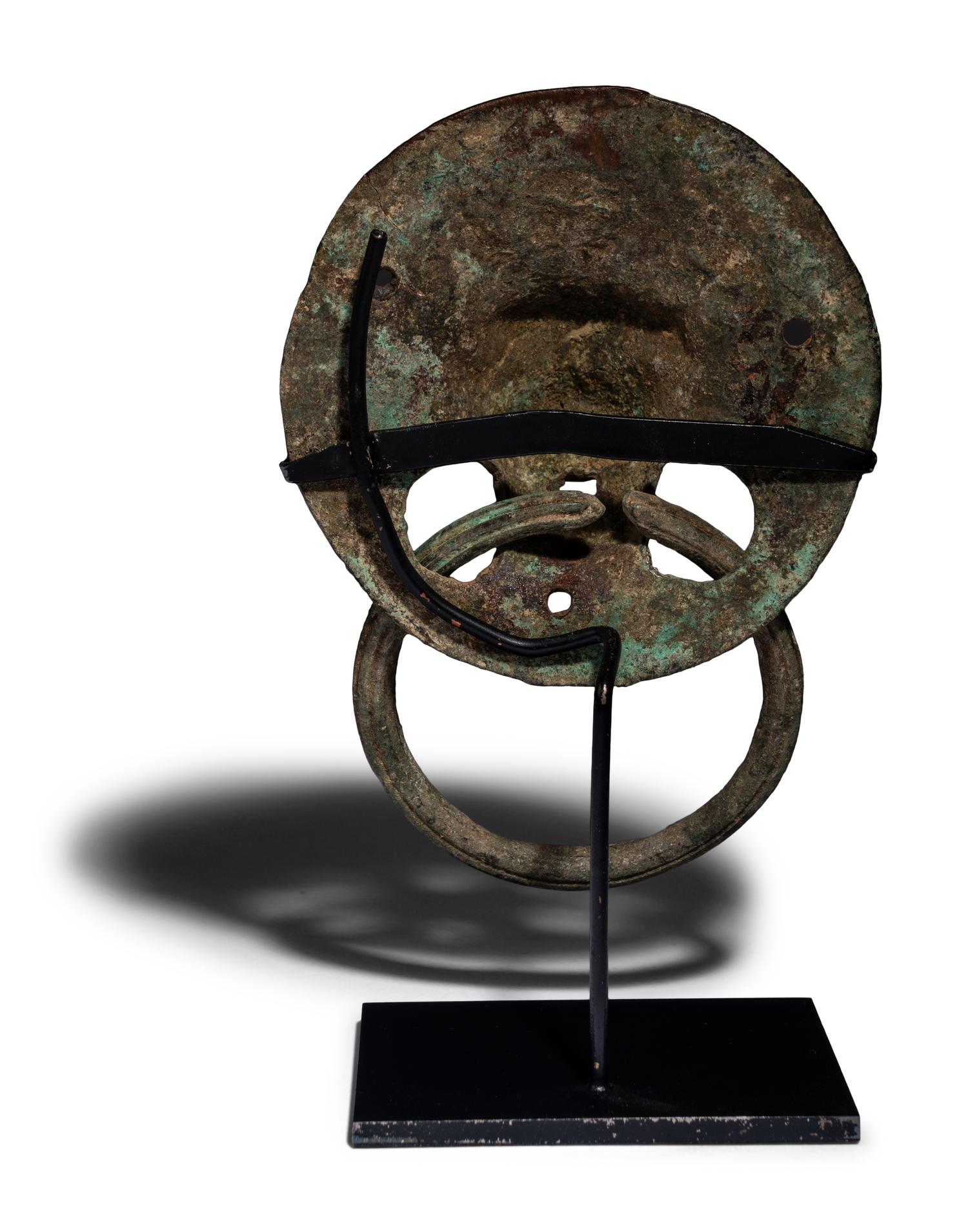 A Roman Bronze Lion Handle