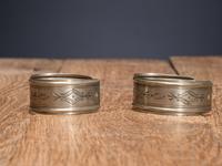 Southern Plains German Silver Bracelets