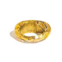 A Javanese Gold Finger Ring with a Lion