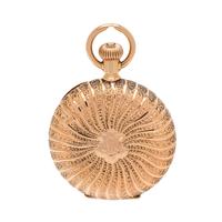WALTHAM, 14K YELLOW GOLD HUNTER CASE POCKET WATCH