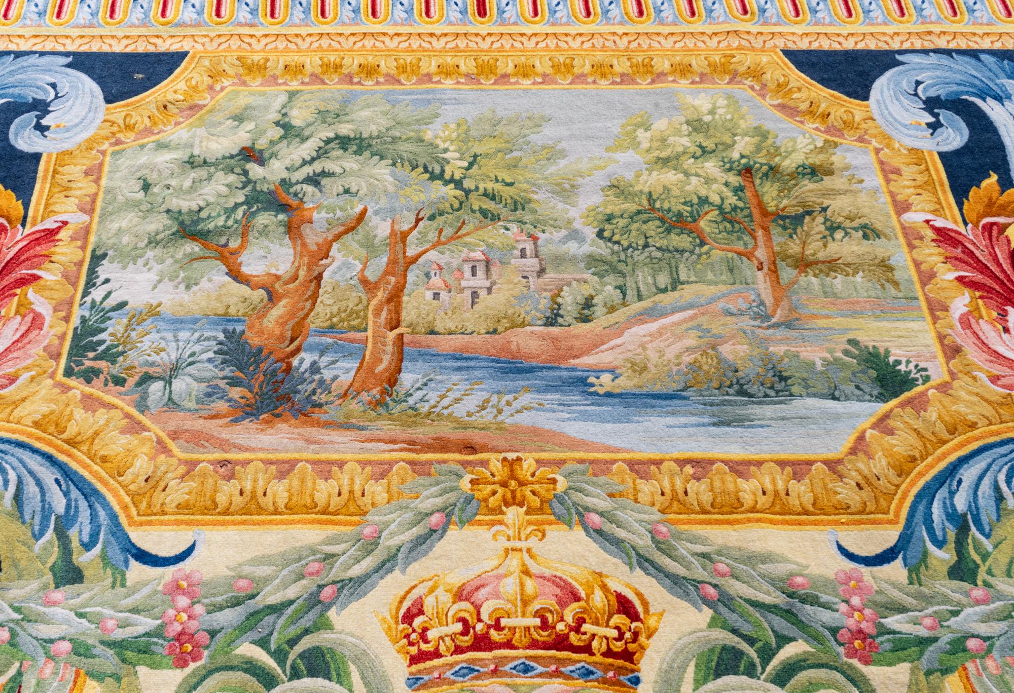 A Custom Savonnerie Style Carpet