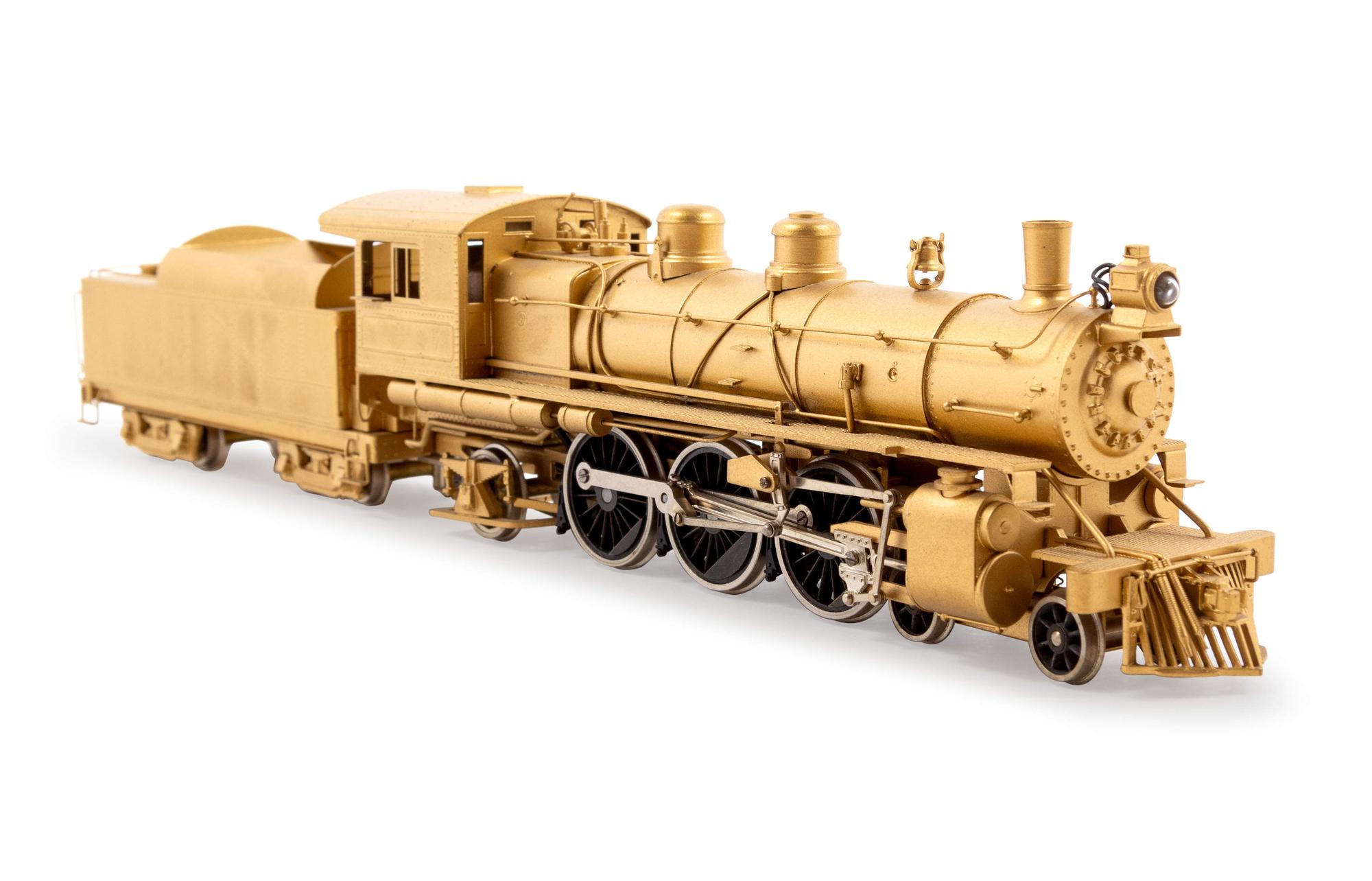 A Japanese Brass HO-Gauge 4-6-2 Locomotive and Tender