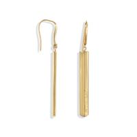 TIFFANY & CO., YELLOW GOLD '1837' EARRINGS