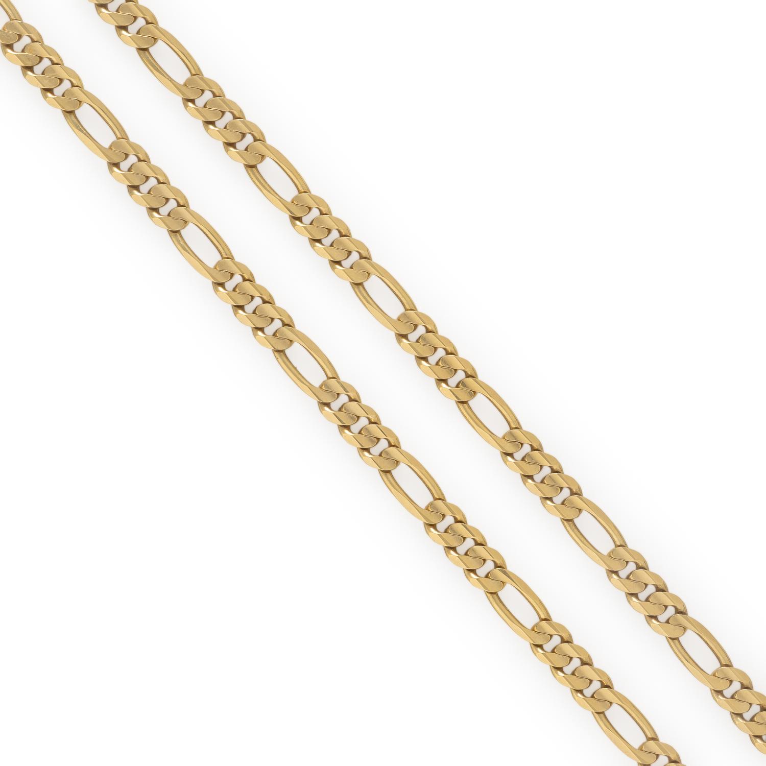 Yellow Gold Chain Necklace