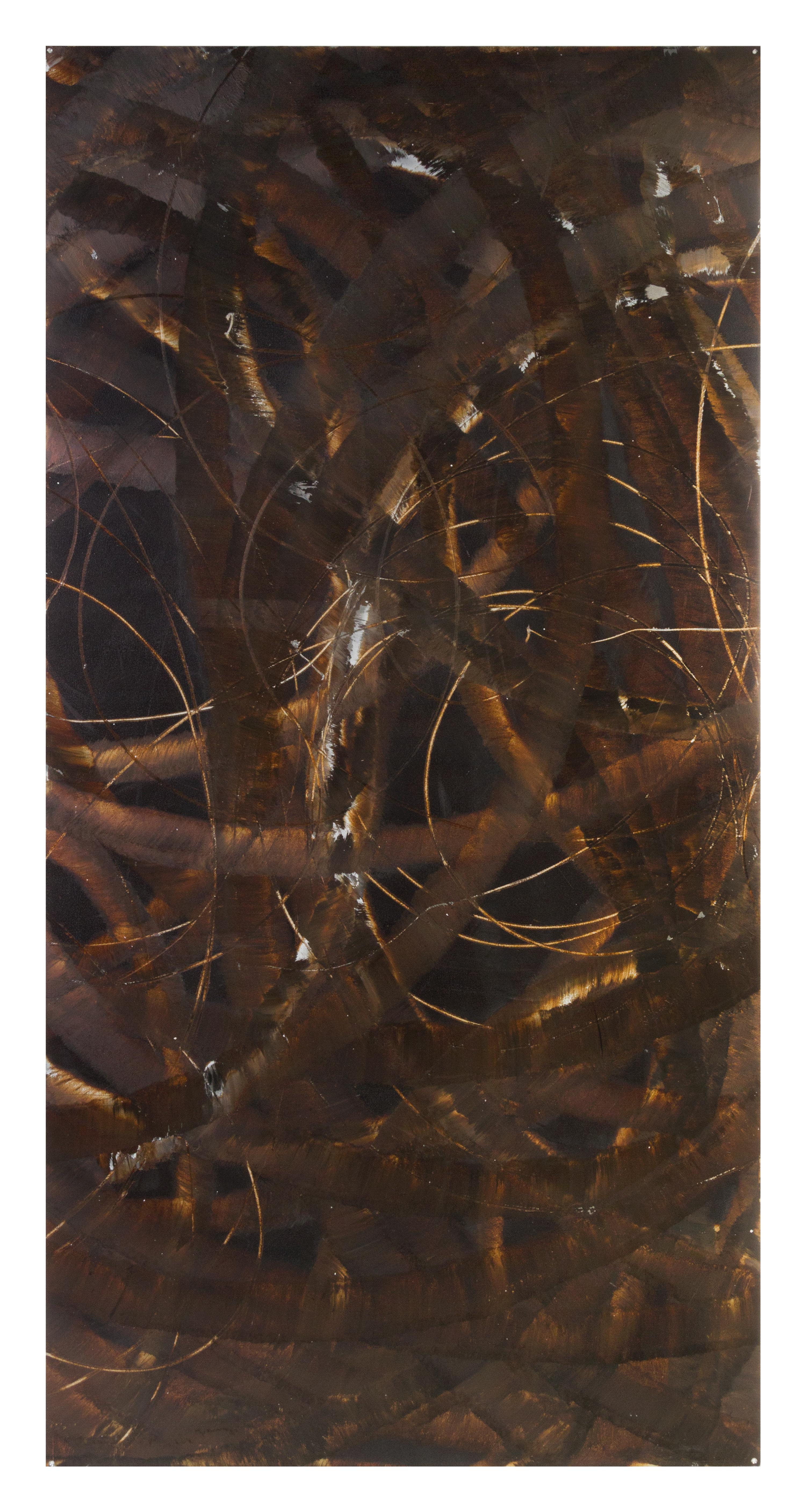 Aaron Young, (American, b. 1972), Burnout (Locals! Beware), 2007 (triptych)