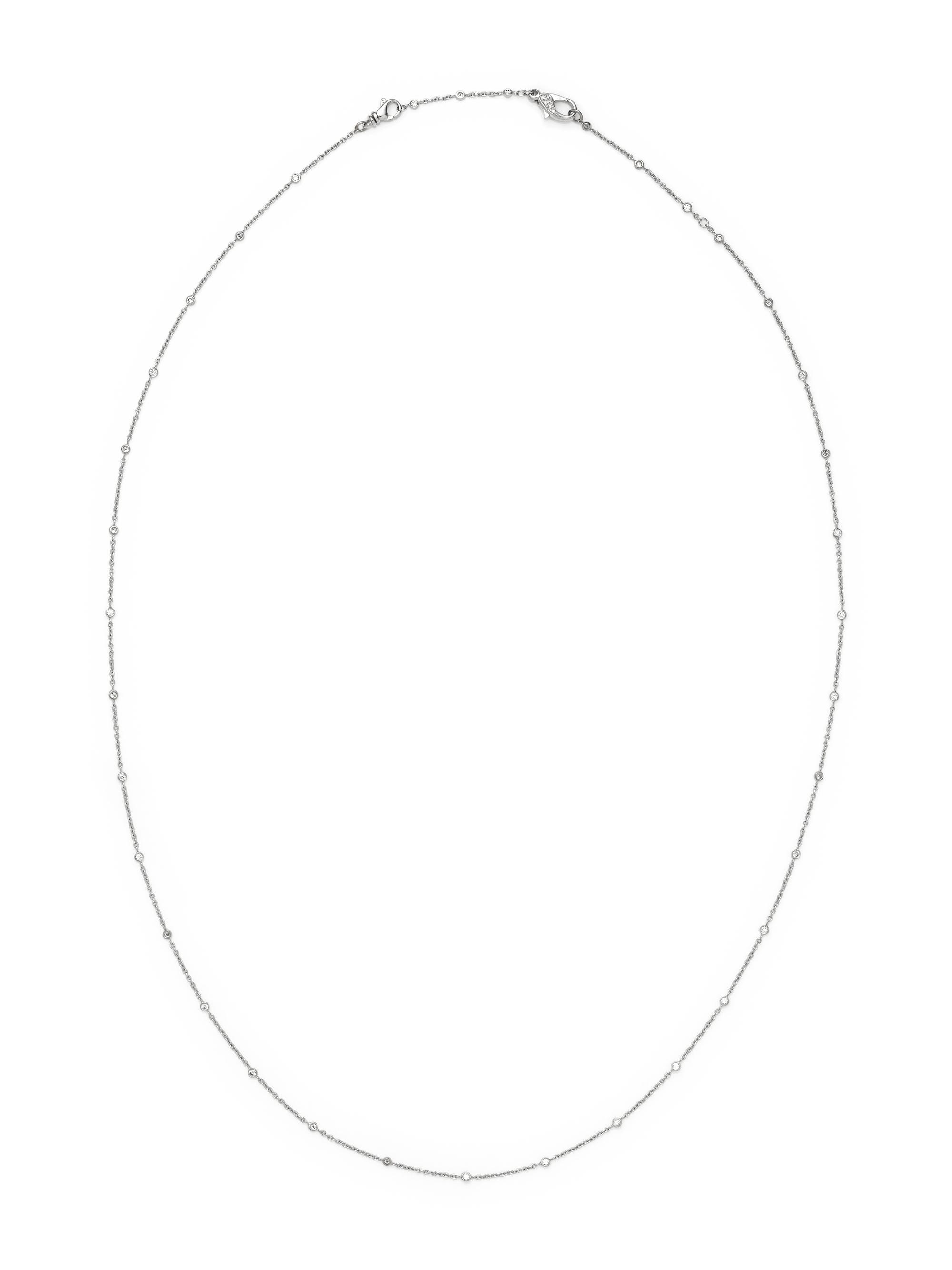 DIAMOND STATION NECKLACE