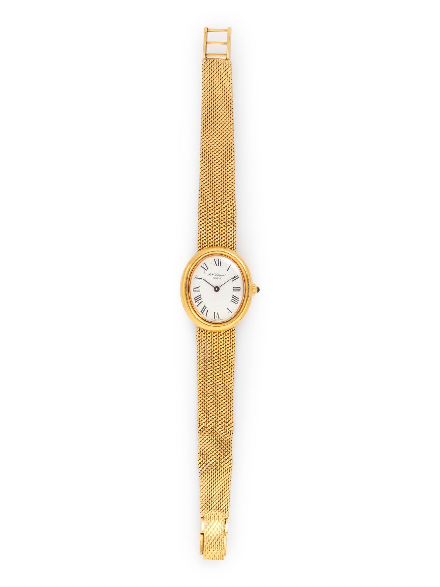CHOPARD, 18K YELLOW GOLD WRISTWATCH