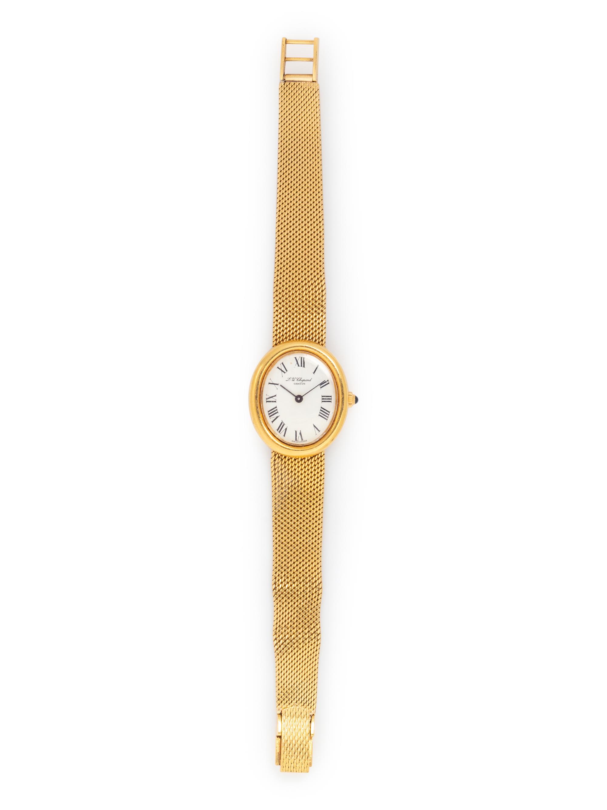 CHOPARD, 18K YELLOW GOLD WRISTWATCH