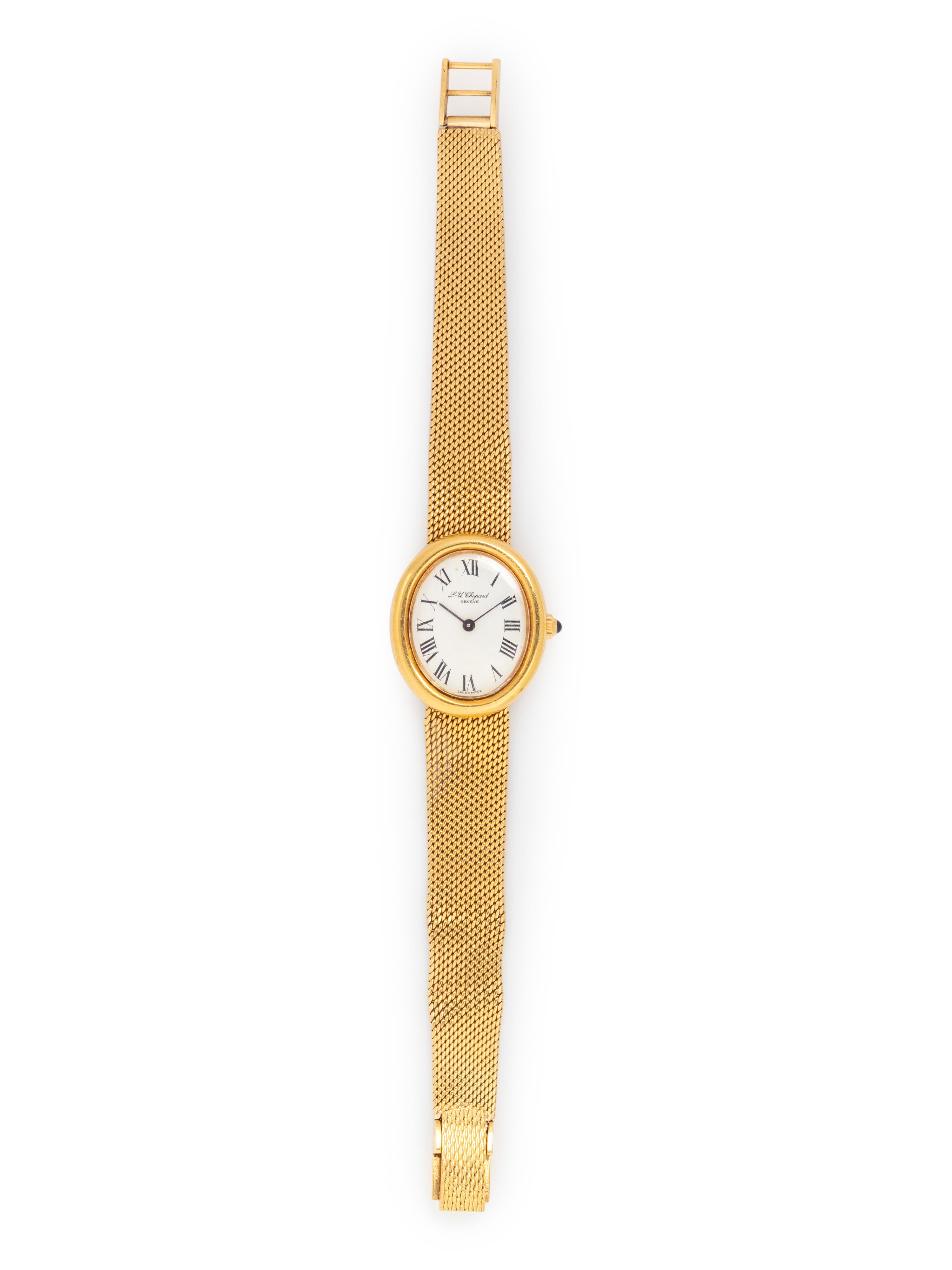 CHOPARD, 18K YELLOW GOLD WRISTWATCH