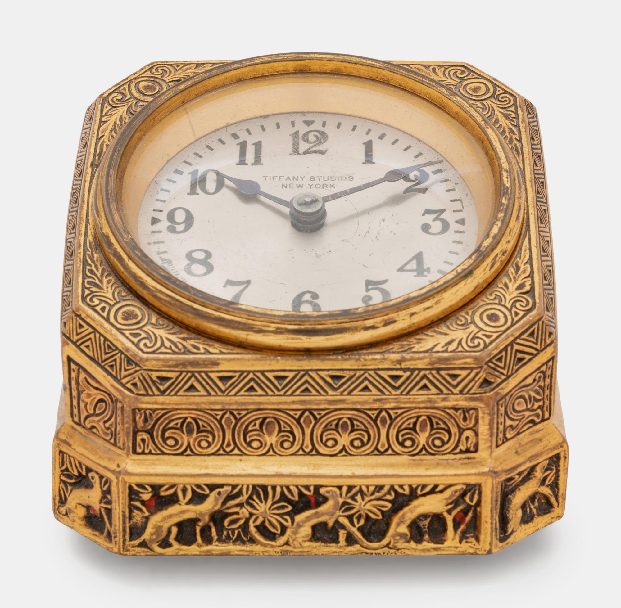 Venetian Pattern Desk Clock