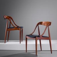 Pair of Dining Chairs, c. 1960 Uldum Mobelfabrik, Denmark