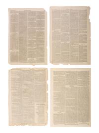 [CIVIL WAR]. A group of engravings presenting scenes and subjects mostly related to enslavement and the Civil War.