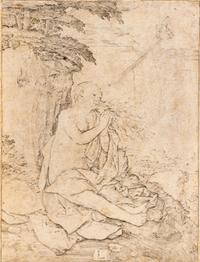 Lucas van Leyden, (Dutch, 1494-1533), Cain Killing Abel, 1529; The Temptation of Saint Anthony, 1509; Mary Magdalen in the Desert, c. 1