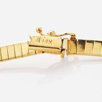 A Miscellaneous Collection of 14K Gold and Opal Jewelry