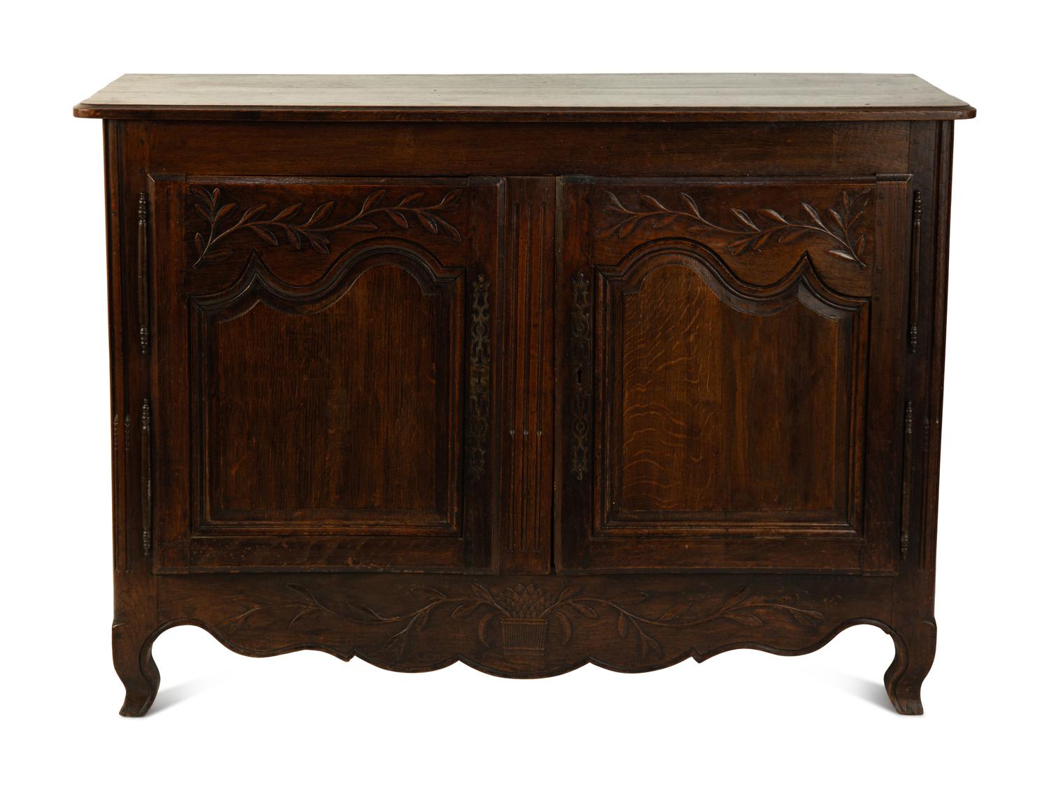 A Louis XV Provincial Style Two-Door Server