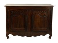 A Louis XV Provincial Style Two-Door Server