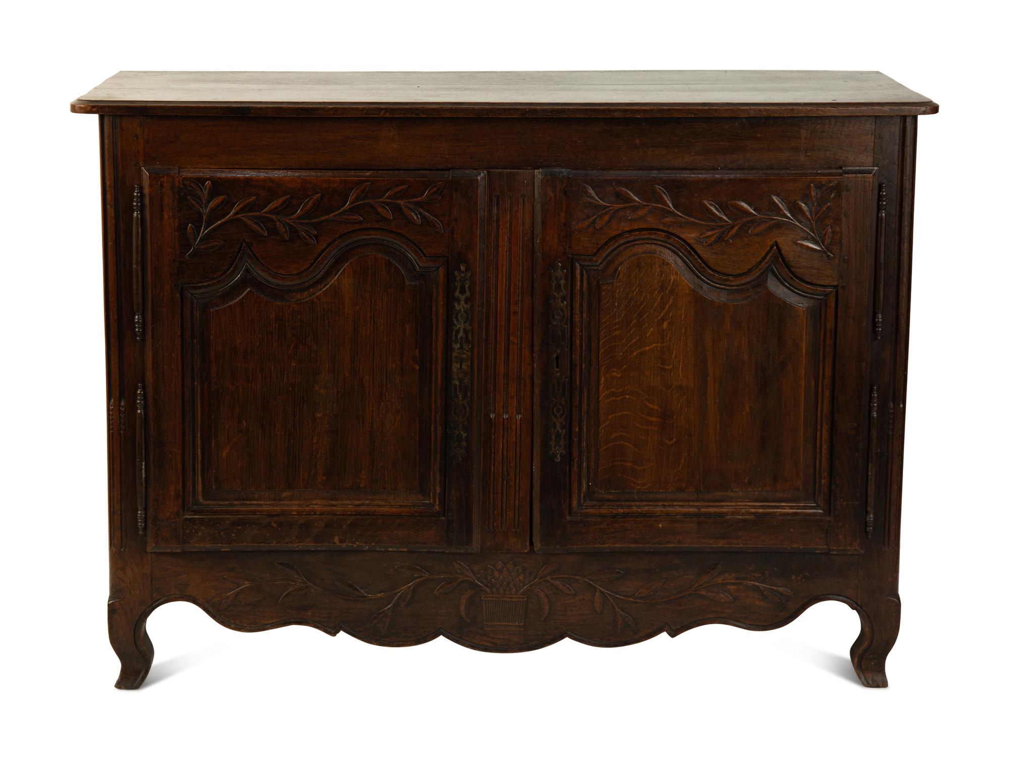 A Louis XV Provincial Style Two-Door Server