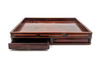 A Chinese Huanghuali Square Tray