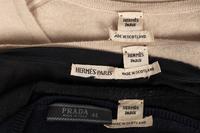 Four Hermès Knits and One Prada Knit