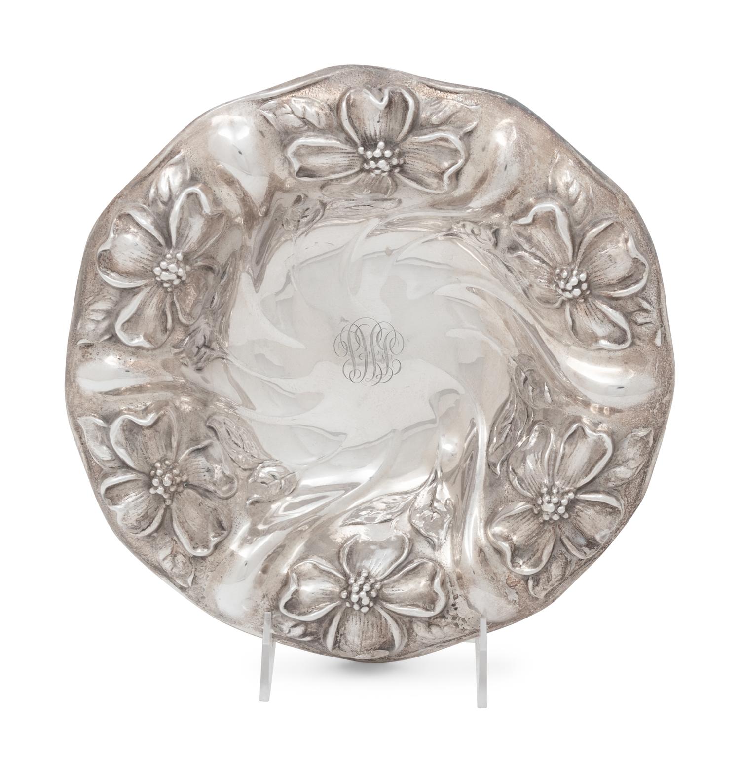 An American Art Nouveau Silver Bowl