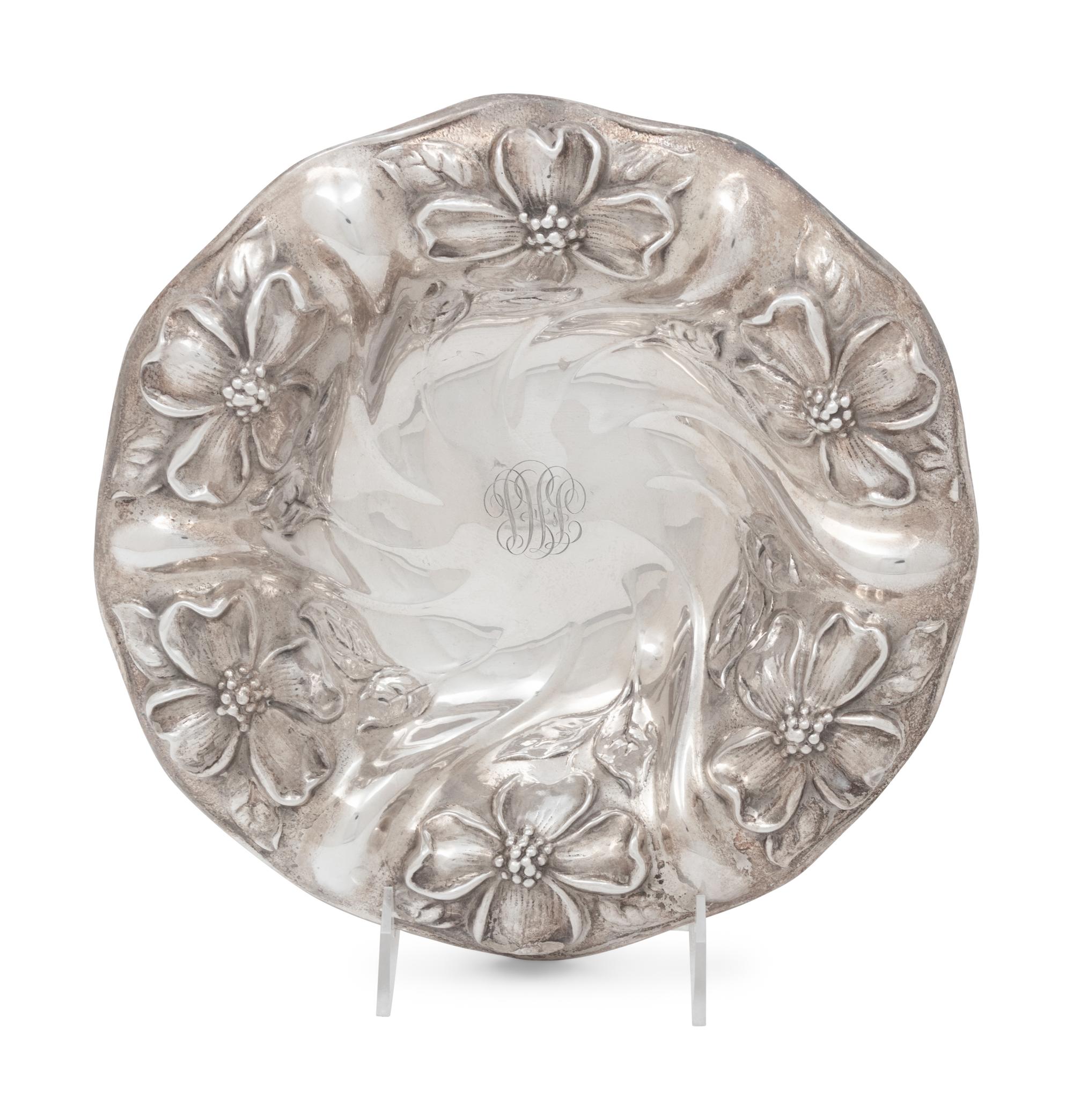 An American Art Nouveau Silver Bowl