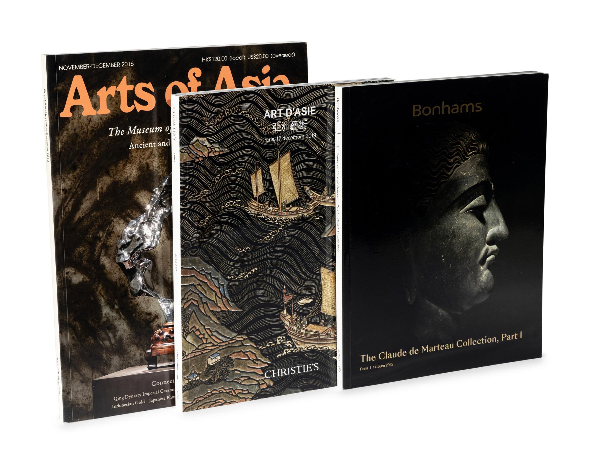 [CATALOGUES] a group of dealers and auction catalogs about Asian Works of Art, comprising: