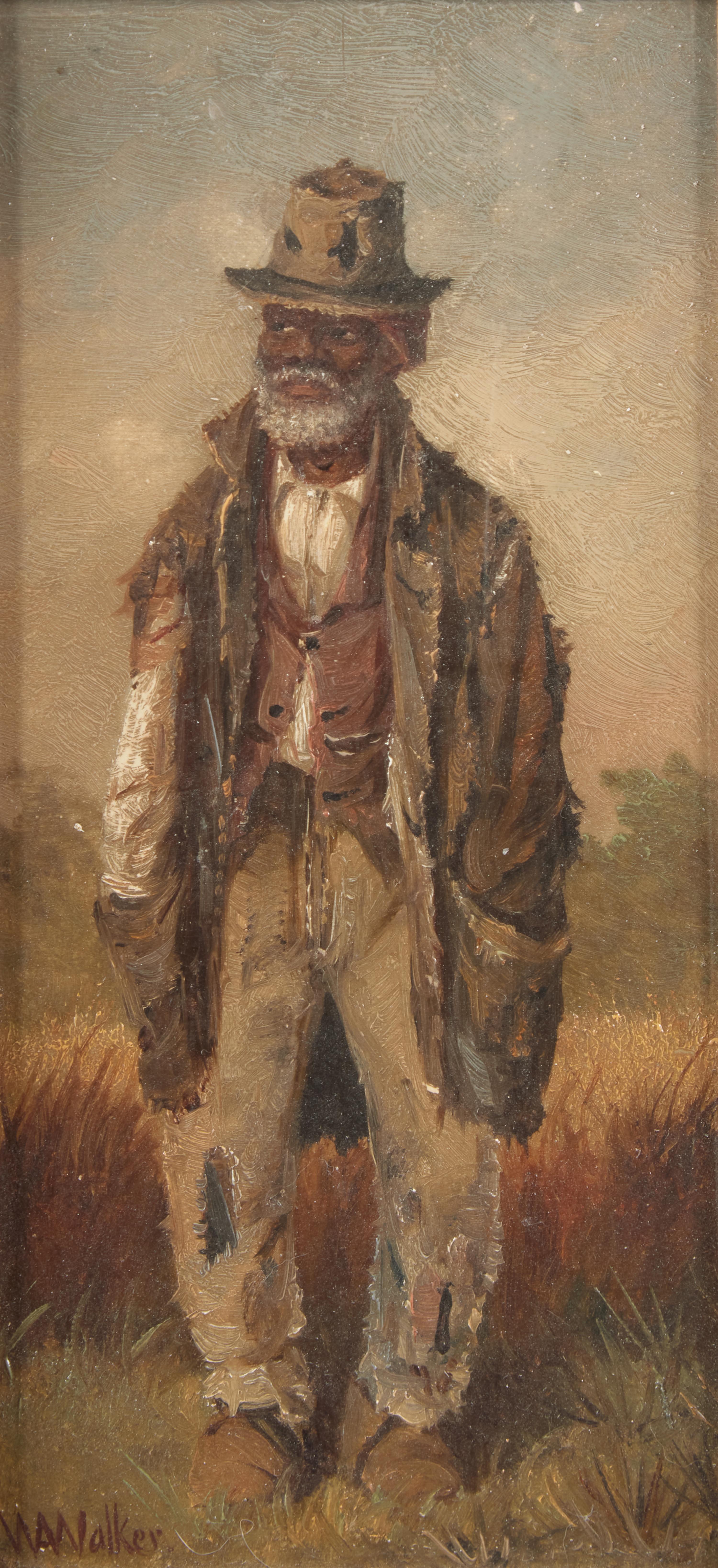 William Aiken Walker (American, 1838–1921) — Man with Hands in Pockets