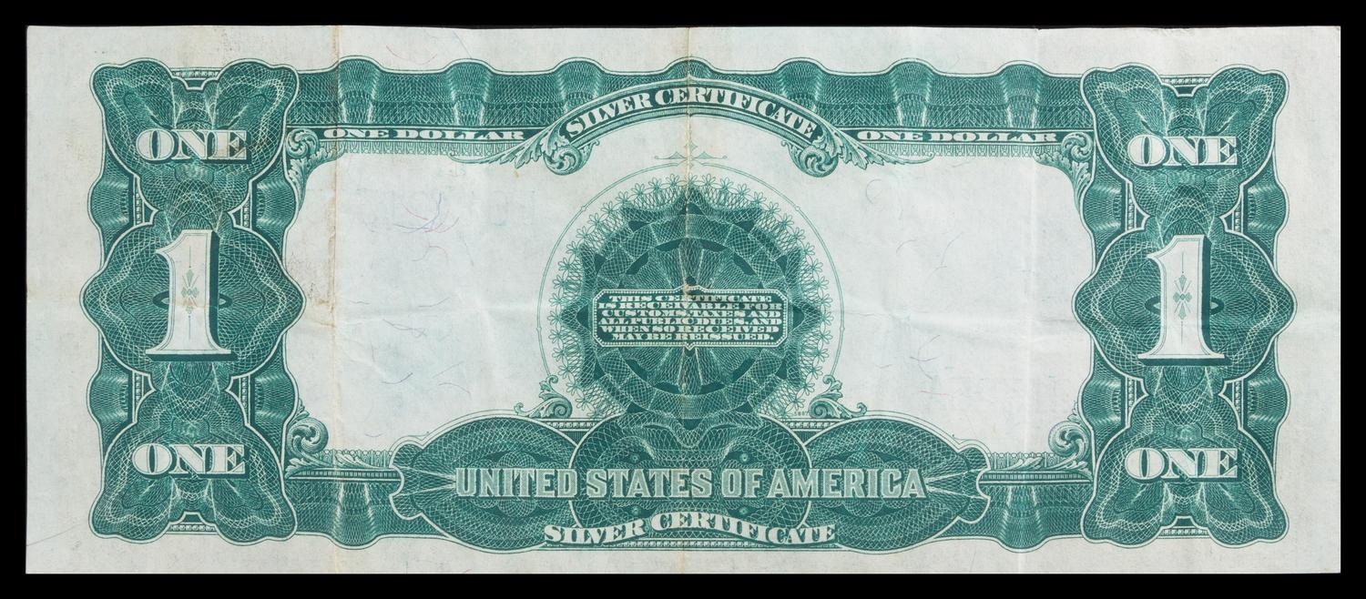 A United States 1899 $1 Silver Certificate