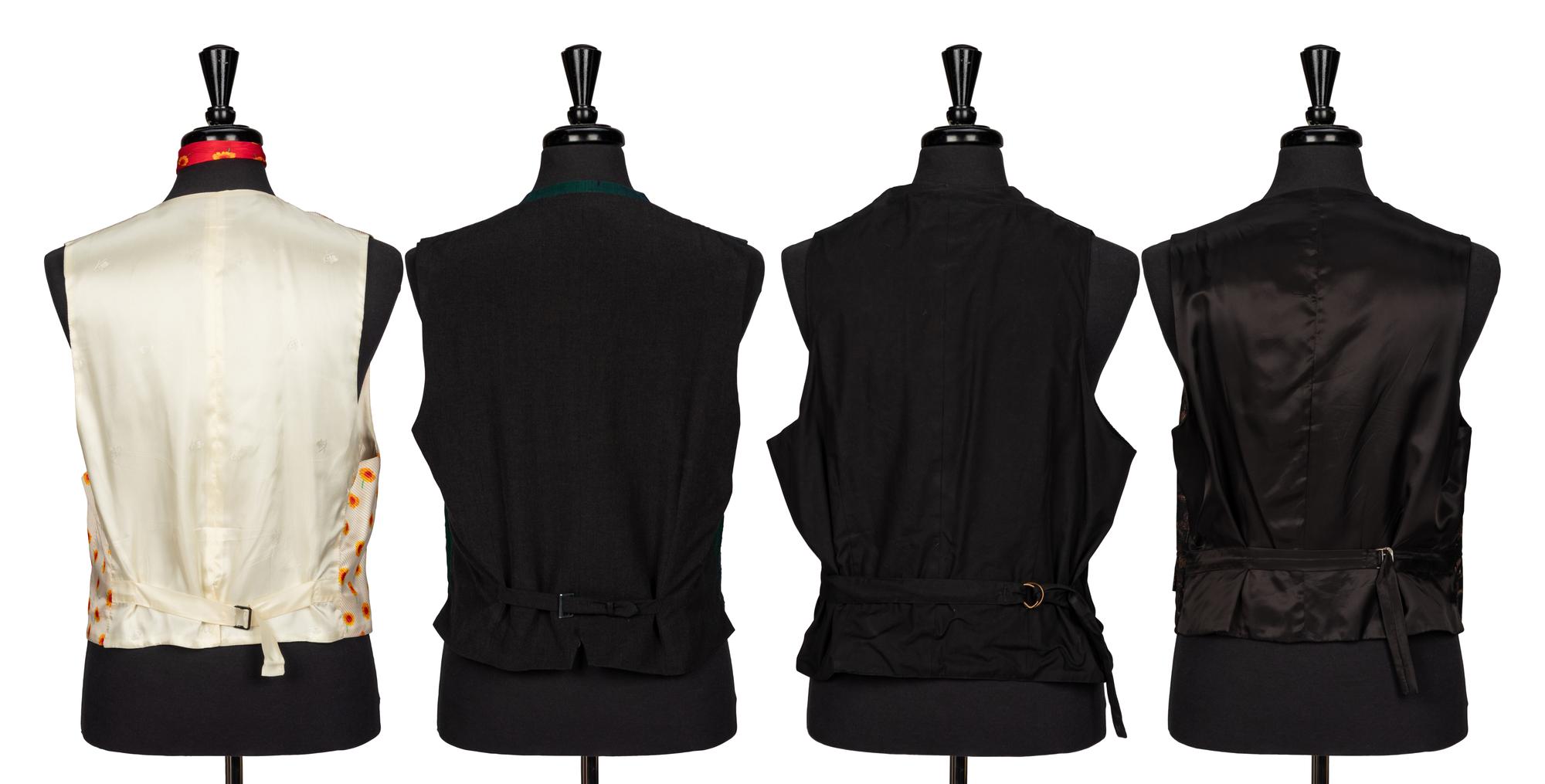 Four Designer Vests
