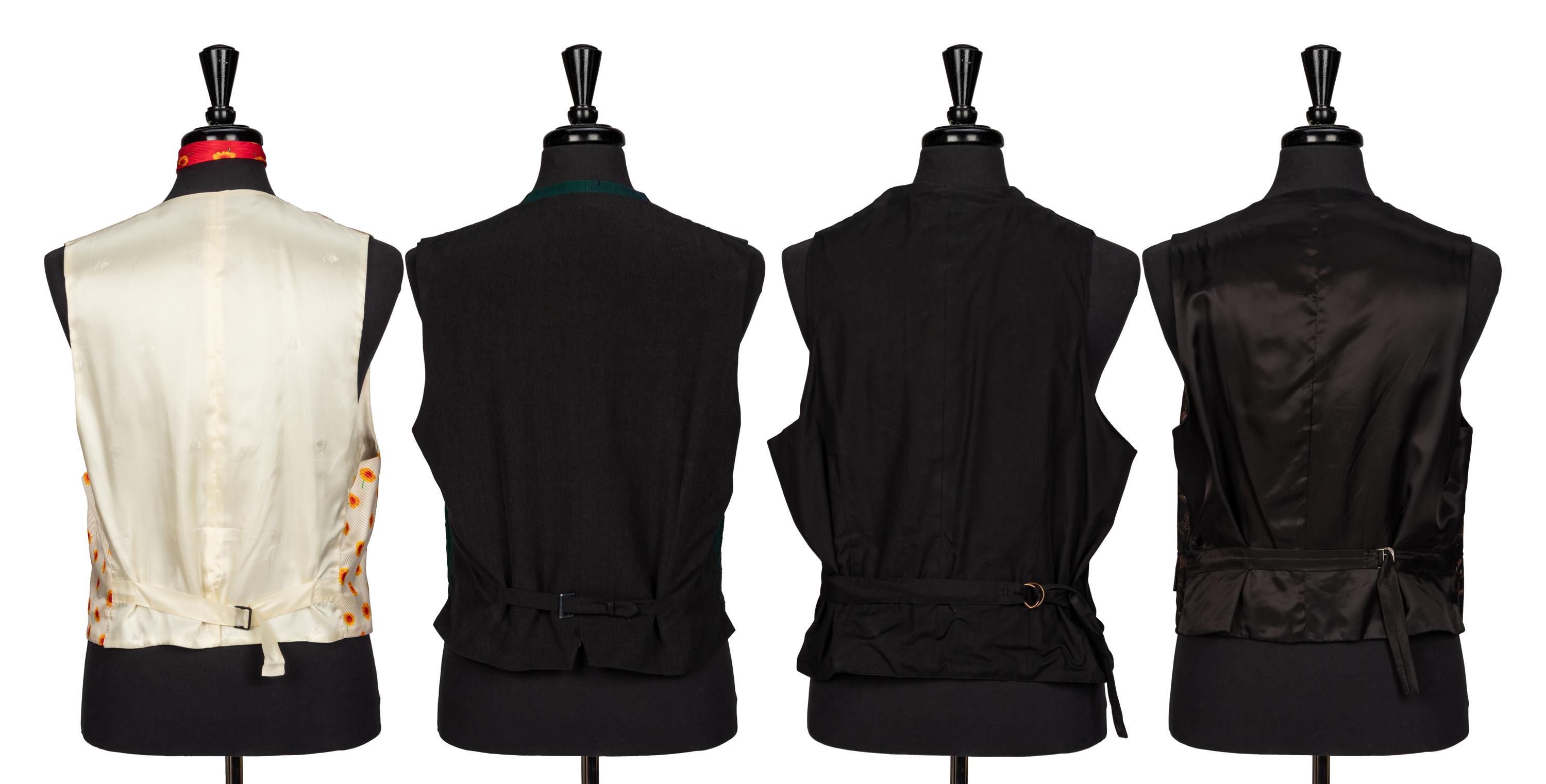 Four Designer Vests