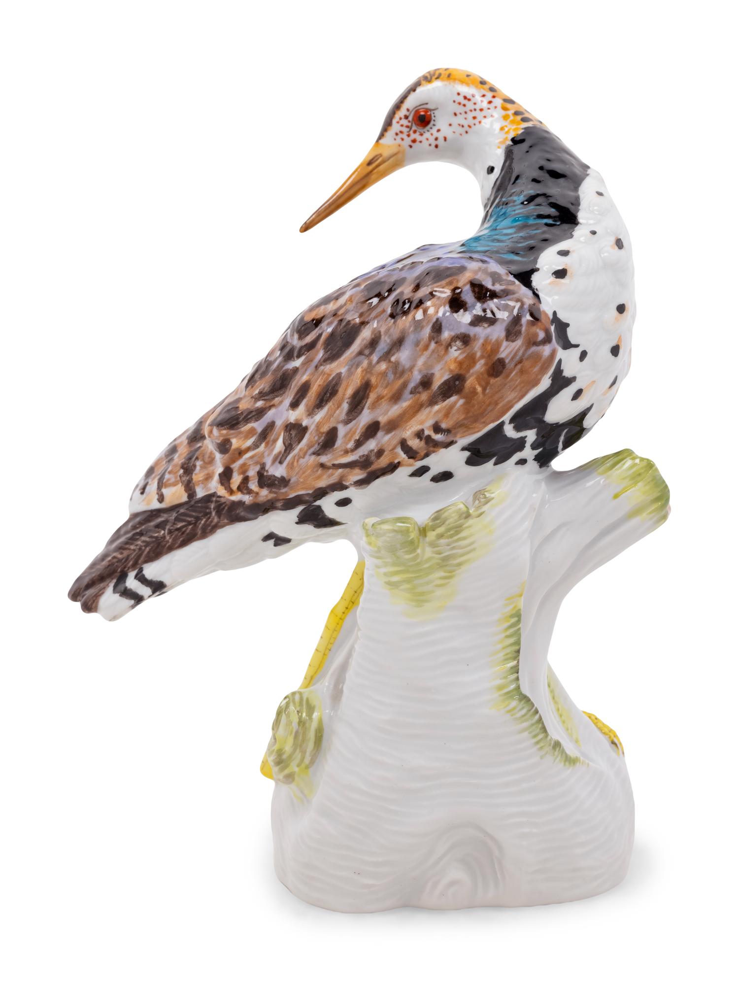 A Meissen Porcelain Bird Figure