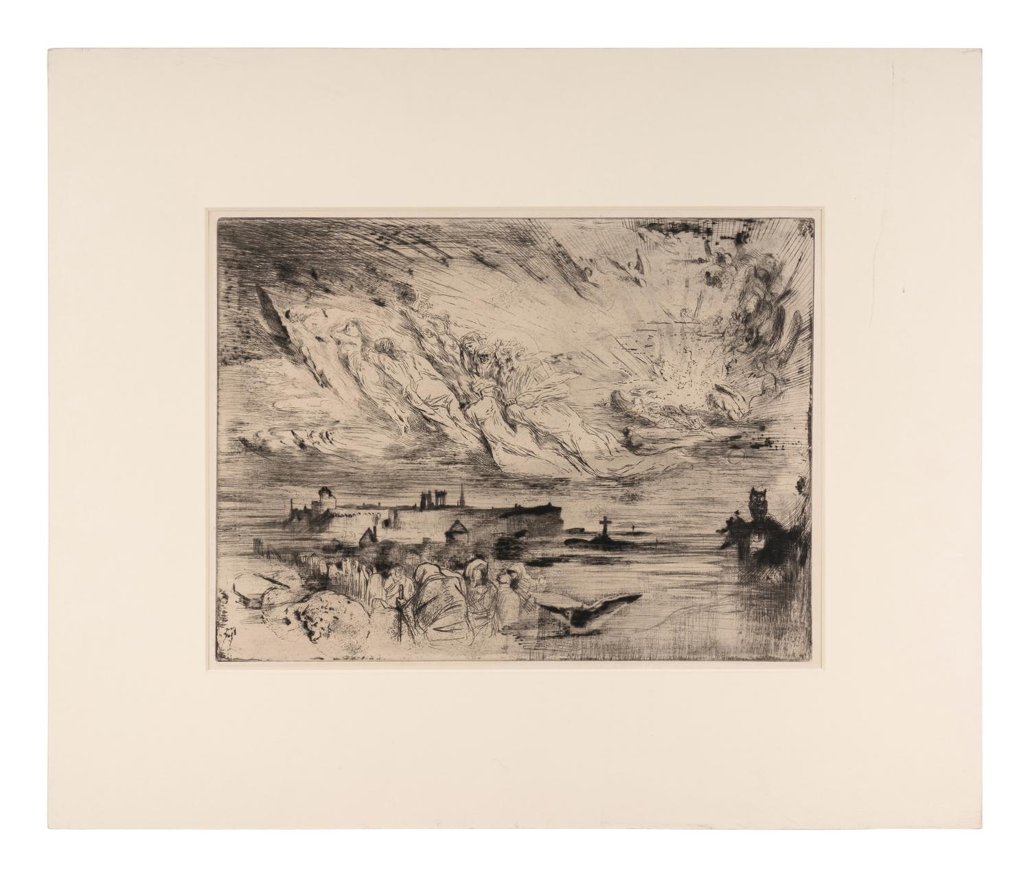 Les Esprits des Villes-Mortes and Le Port aux Mouettes (two works), 1886