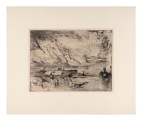 Les Esprits des Villes-Mortes and Le Port aux Mouettes (two works), 1886