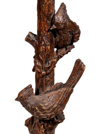 A Black Forest Carved Oak Stand