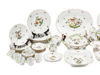 A Herend Porcelain Dinner Service