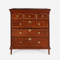 A William & Mary inlaid walnut chest of drawers Delaware Valley, PA, circa 1725