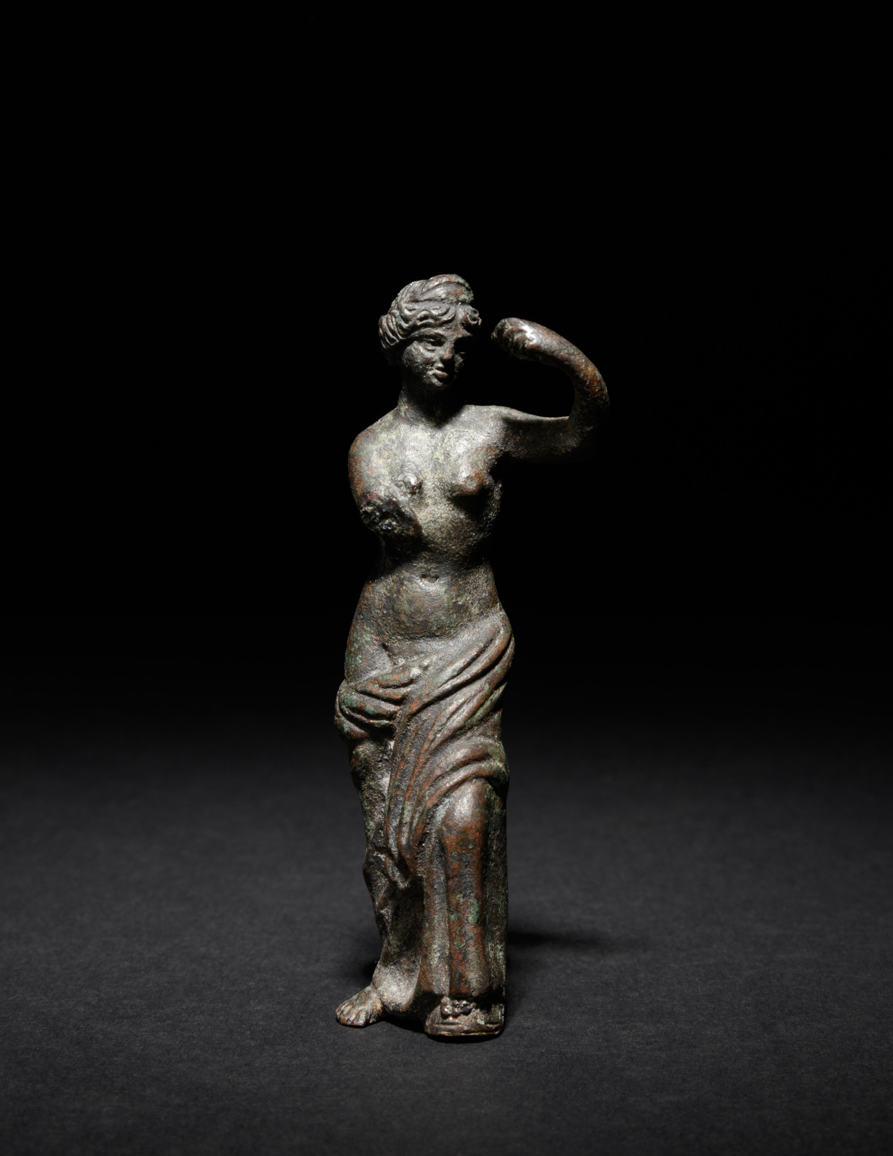 A Roman Bronze Venus