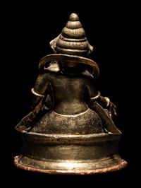 A Sino-Tibetan Bronze Figure of Jambhala