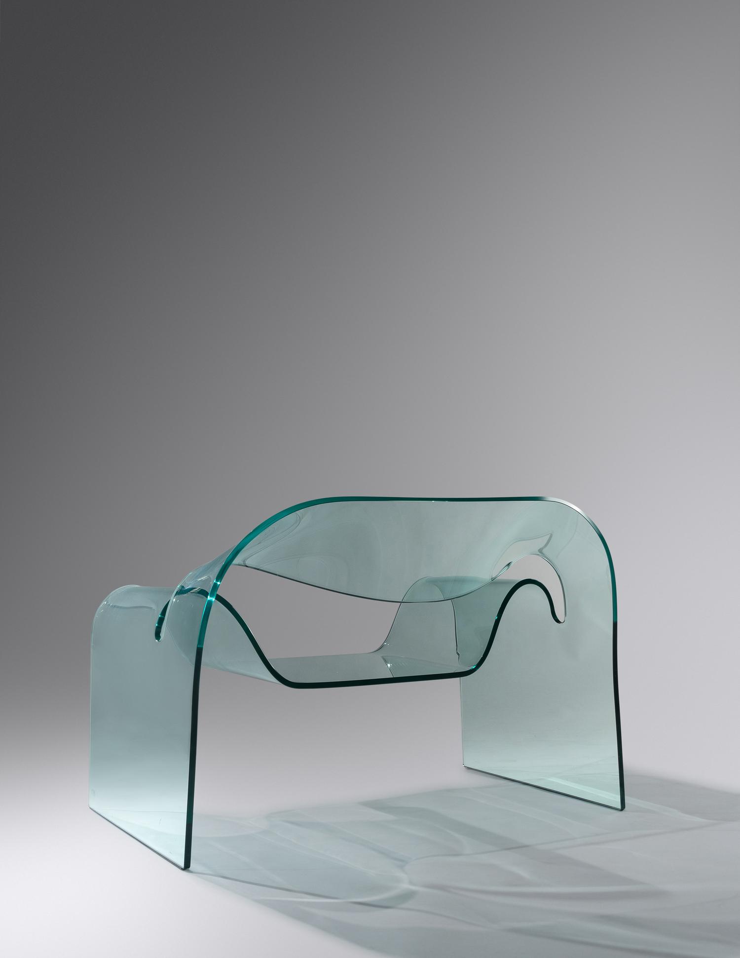 Ghost Lounge Chair, c. 1987 Fiam, Italy