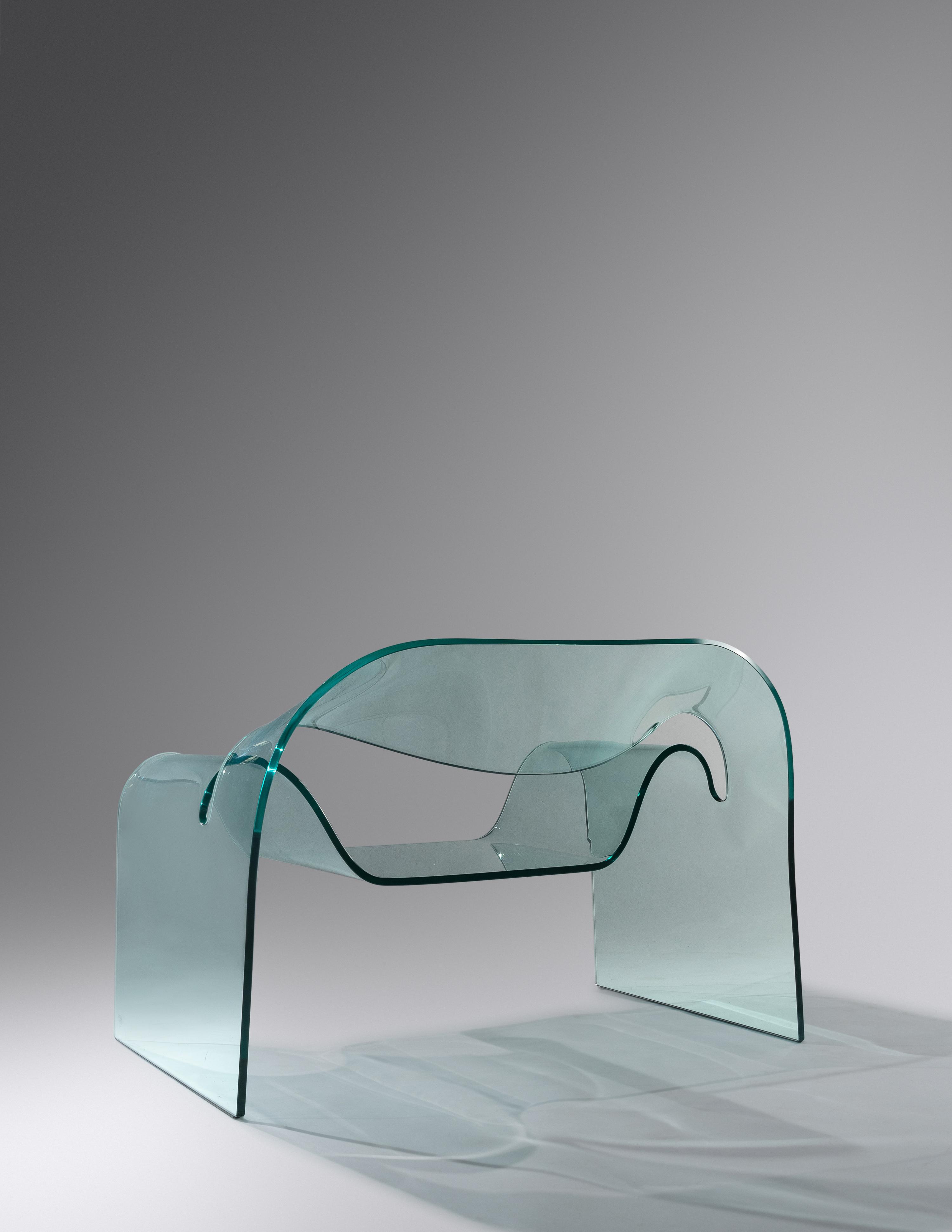 Ghost Lounge Chair, c. 1987 Fiam, Italy