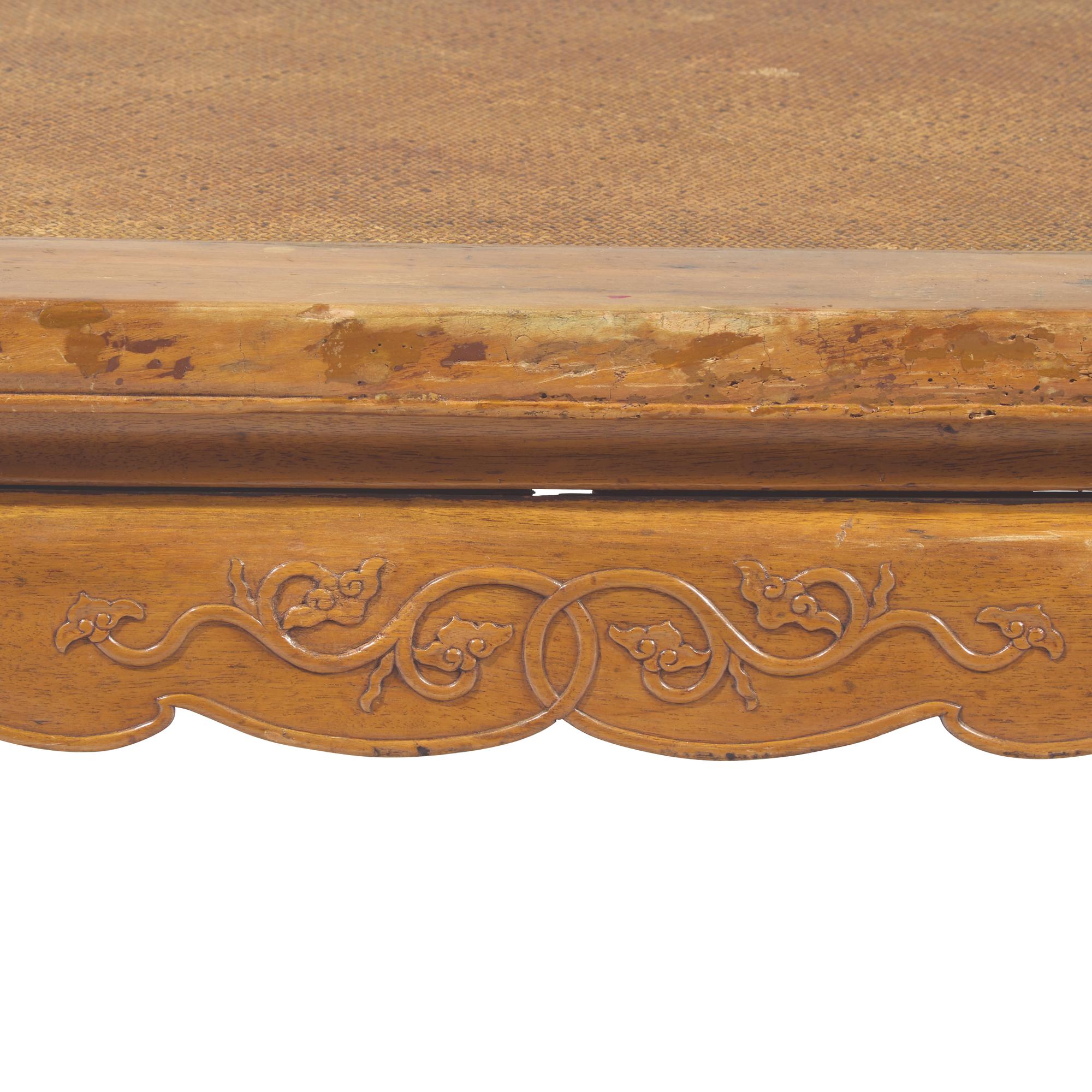 A Chinese Hardwood Daybed, Luohan ta, Qing Dynasty — 清 硬木羅漢榻