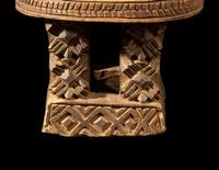 Two African Wood Stools