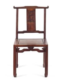 A Chinese Hardwood Side Chair